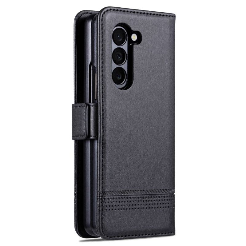 Kožený Kryt Samsung Galaxy Z Fold 6 Azns
