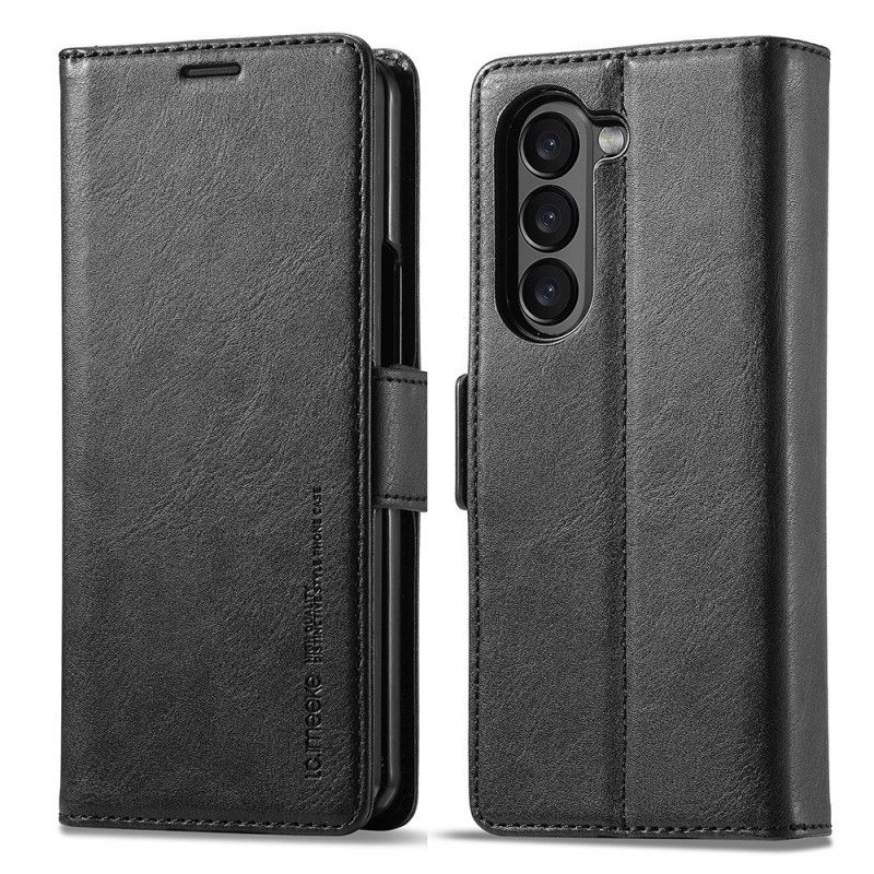 Kožený Kryt Samsung Galaxy Z Fold 6 Klasický Lc.imeeke
