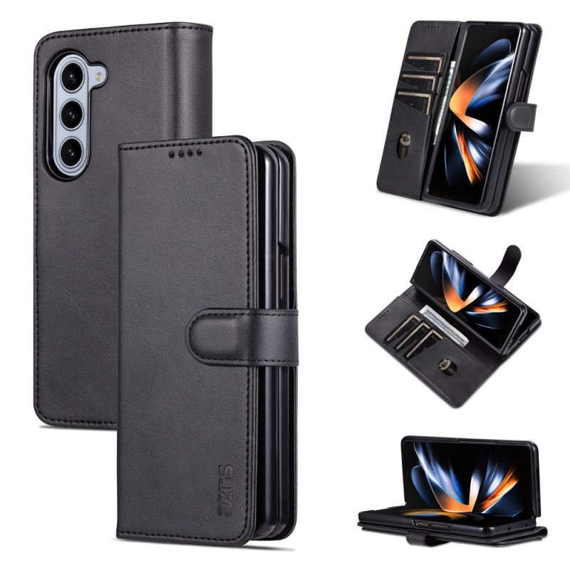 Kožený Kryt Samsung Galaxy Z Fold 6 Styl Kůže Azns