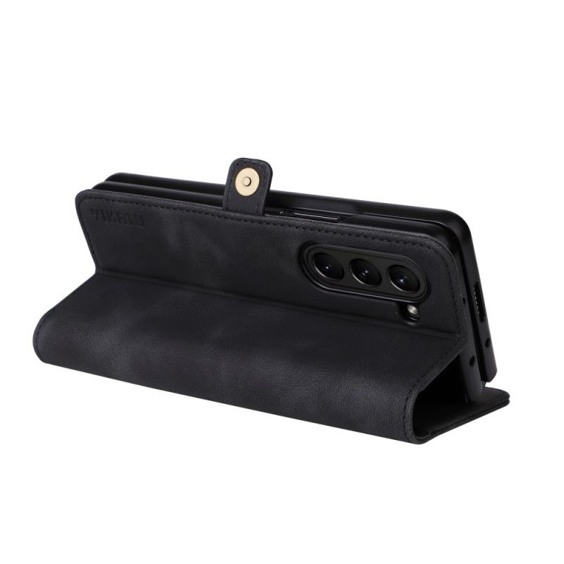 Kožený Kryt Samsung Galaxy Z Fold 6 Vintage Yikatu