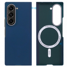 Kryt Samsung Galaxy Z Fold 6 Magnetický Kožený Efekt X-level