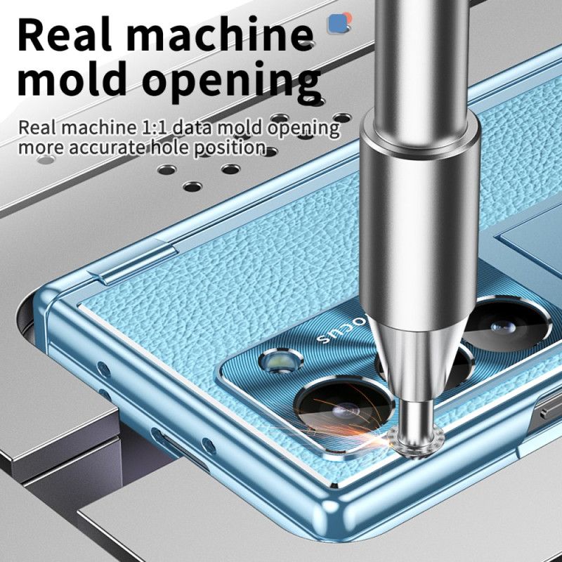 Kryt Samsung Galaxy Z Fold 6 Podpěra Z Umělé Kůže A Držák Stylusu