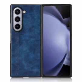 Kryt Samsung Galaxy Z Fold 6 Prošívání Imitací Kůže