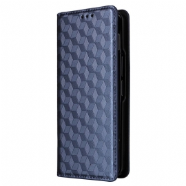 Peněženková Pouzdra Samsung Galaxy Z Fold 6 Kryty Na Mobil Diamantový Vzor