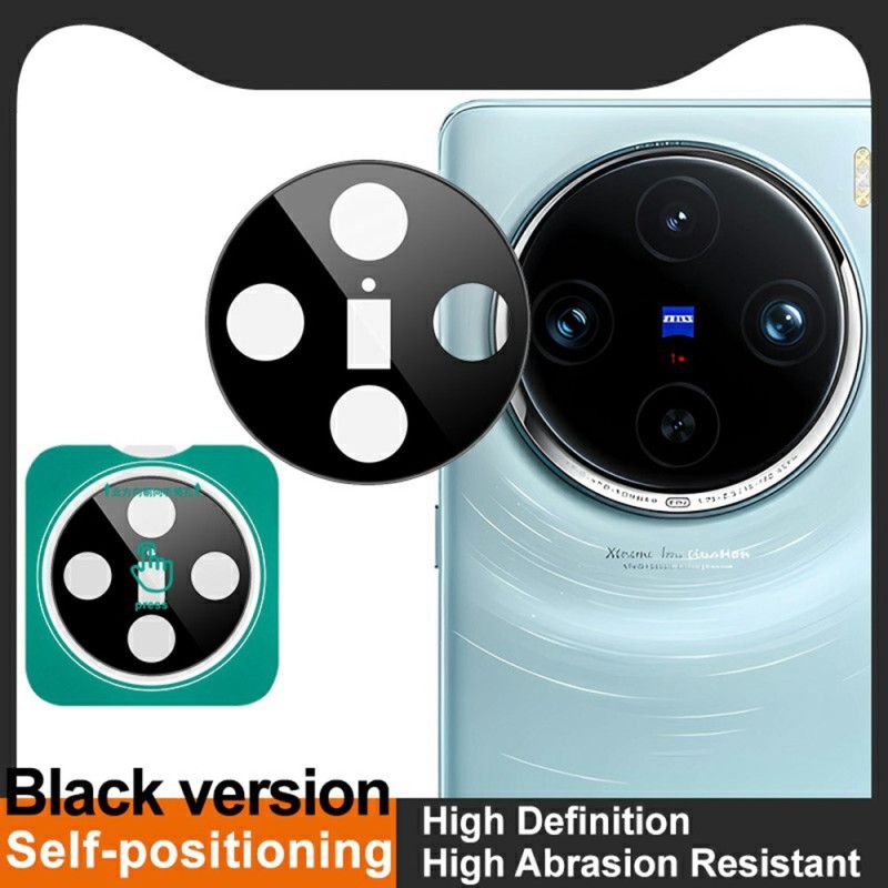 Ochranný Kryt Z Tvrzeného Skla Pro Vivo X100 Pro S Automatickým Polohováním (černá Verze)