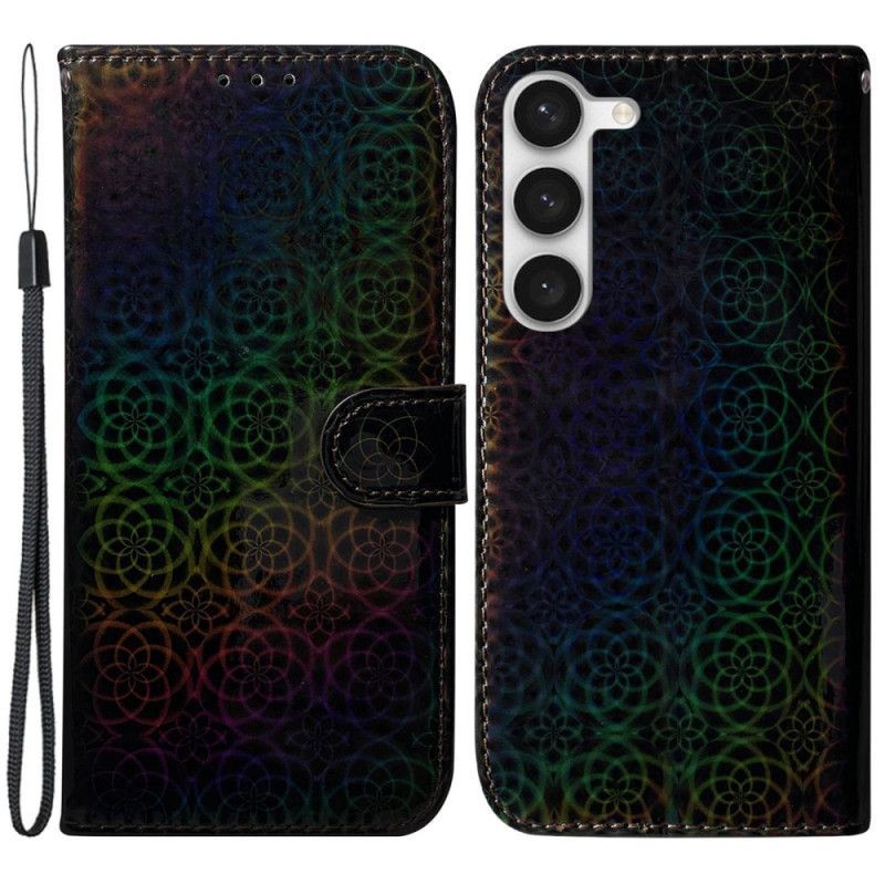 Flipové Pouzdro Na Samsung Galaxy S23 5G Diskotékový Styl