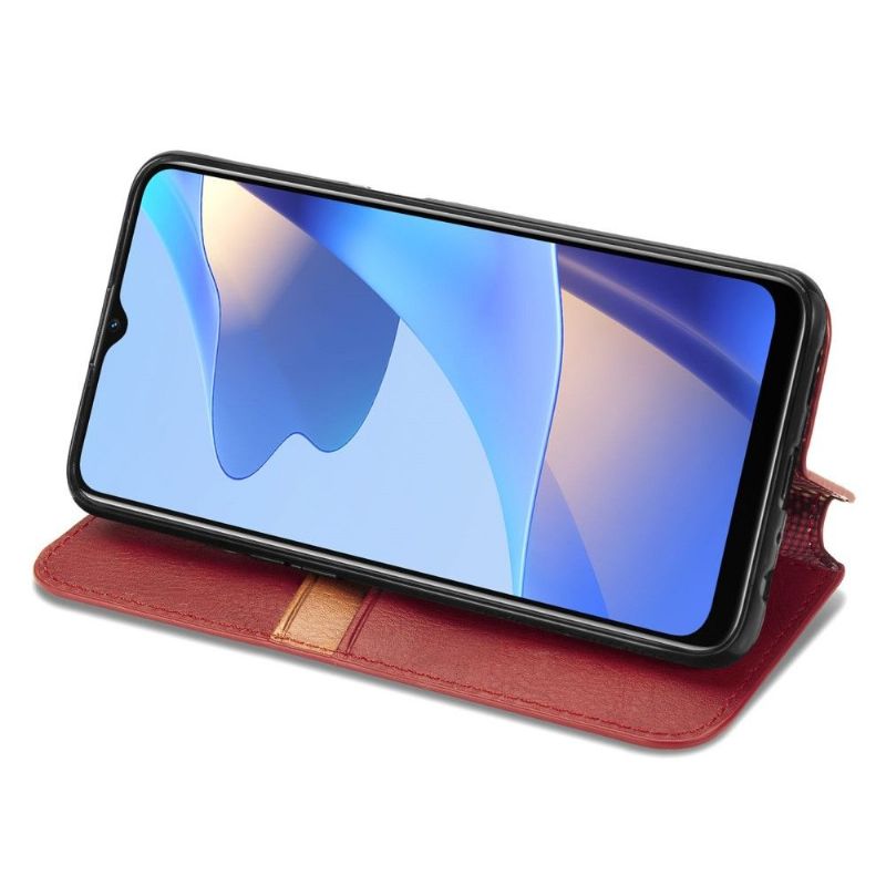 Flipové Pouzdro Na Oppo A16 / A16s Držák Karty Kub Design