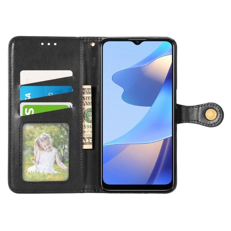 Flipové Pouzdro Na Oppo A16 / A16s Držák Na Karty Z Umělé Kůže Indila