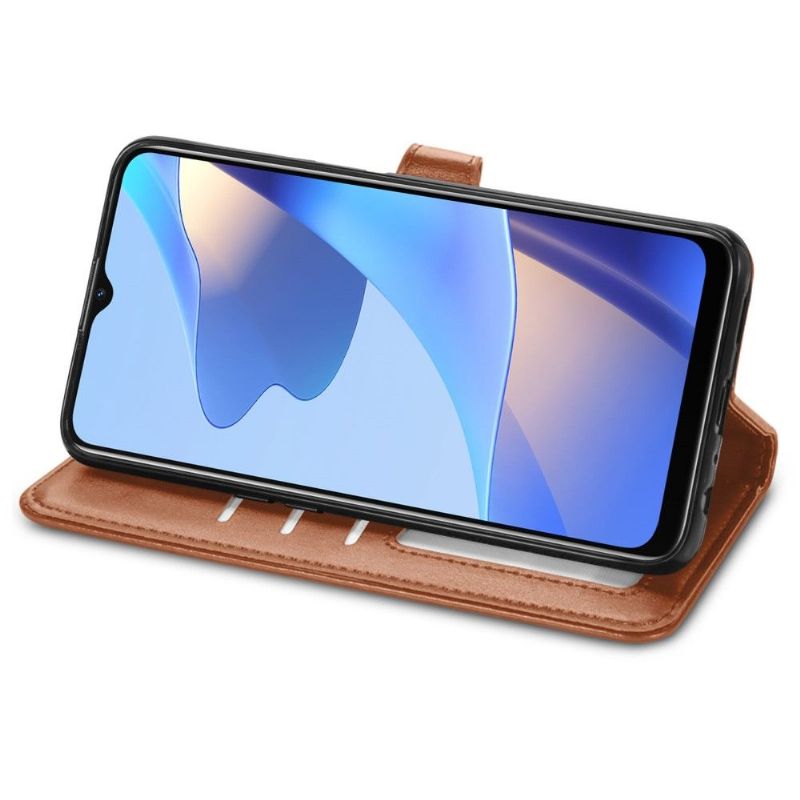 Flipové Pouzdro Na Oppo A16 / A16s Držák Na Karty Z Umělé Kůže Indila