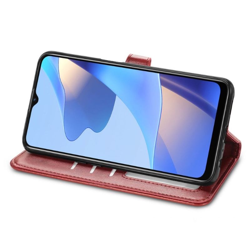 Flipové Pouzdro Na Oppo A16 / A16s Držák Na Karty Z Umělé Kůže Indila