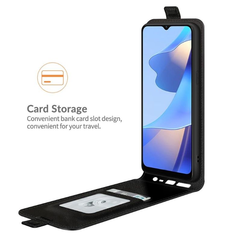 Flipové Pouzdro Na Oppo A16 / A16s Kožené Pouzdro Vertikální Umělá Kůže