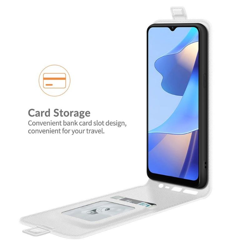 Flipové Pouzdro Na Oppo A16 / A16s Kožené Pouzdro Vertikální Umělá Kůže