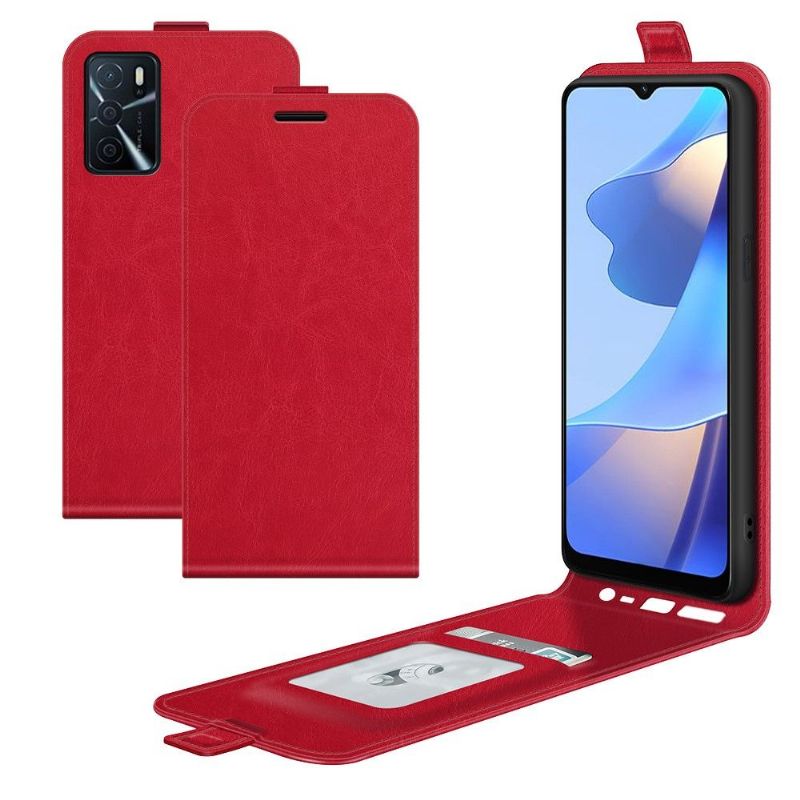 Flipové Pouzdro Na Oppo A16 / A16s Kožené Pouzdro Vertikální Umělá Kůže