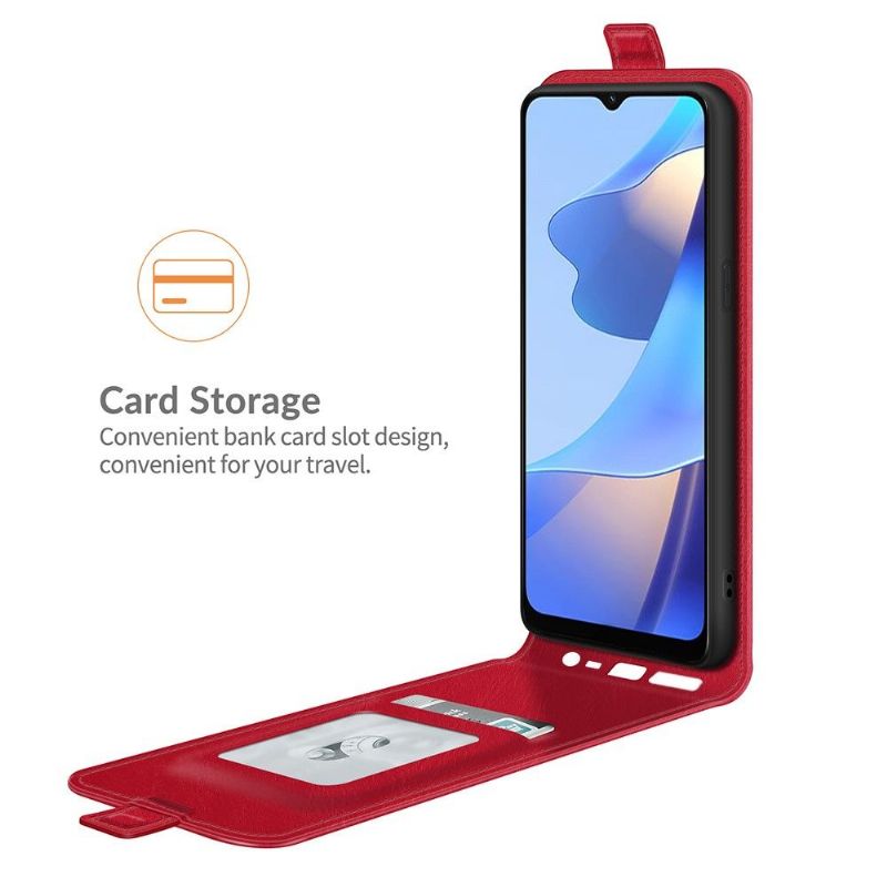 Flipové Pouzdro Na Oppo A16 / A16s Kožené Pouzdro Vertikální Umělá Kůže