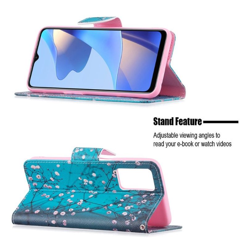 Flipové Pouzdro Na Oppo A16 / A16s Kvetoucí Větve