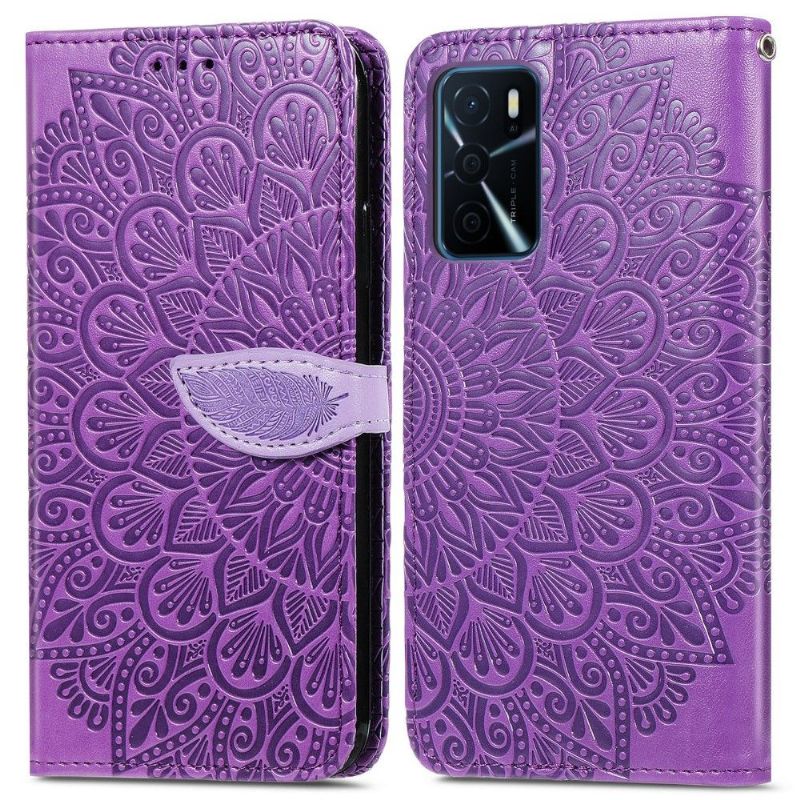 Flipové Pouzdro Na Oppo A16 / A16s List Mandaly