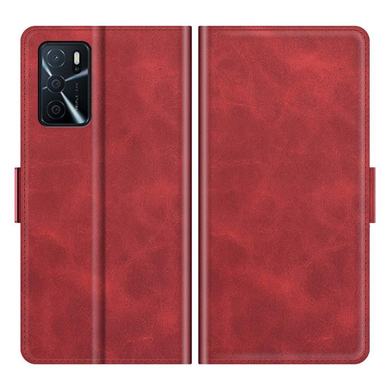 Flipové Pouzdro Na Oppo A16 / A16s Peněženkové Pouzdro Styl Kůže