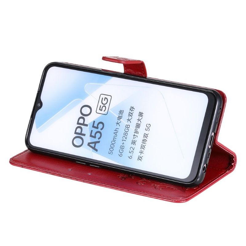 Flipové Pouzdro Na Oppo A16 / A16s Podpora Motýlků Funkcí