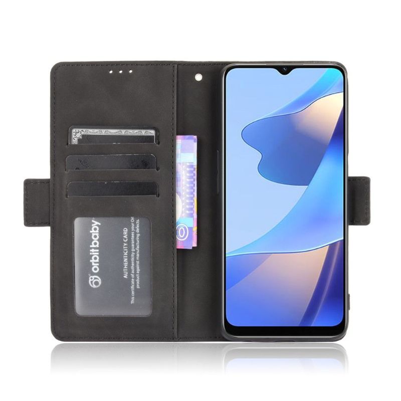 Flipové Pouzdro Na Oppo A16 / A16s Premium S Držitelem Karty