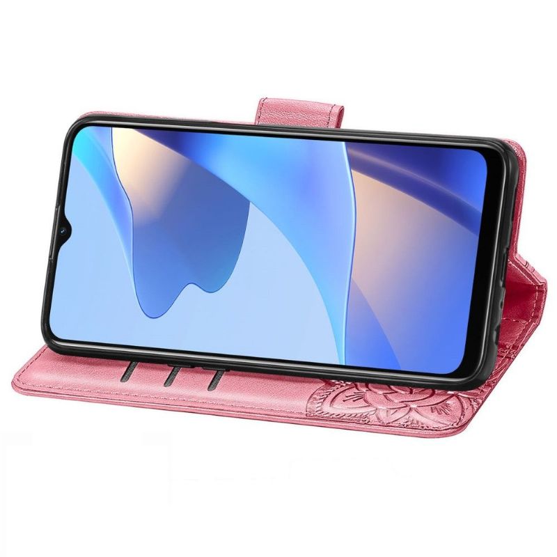 Flipové Pouzdro Na Oppo A16 / A16s Reliéfní Motýl