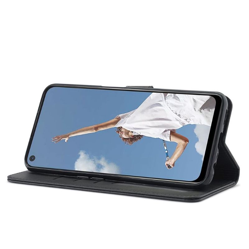 Kožené Pouzdro Na Oppo A16 / A16s Kožený Efekt Lc.imeeke