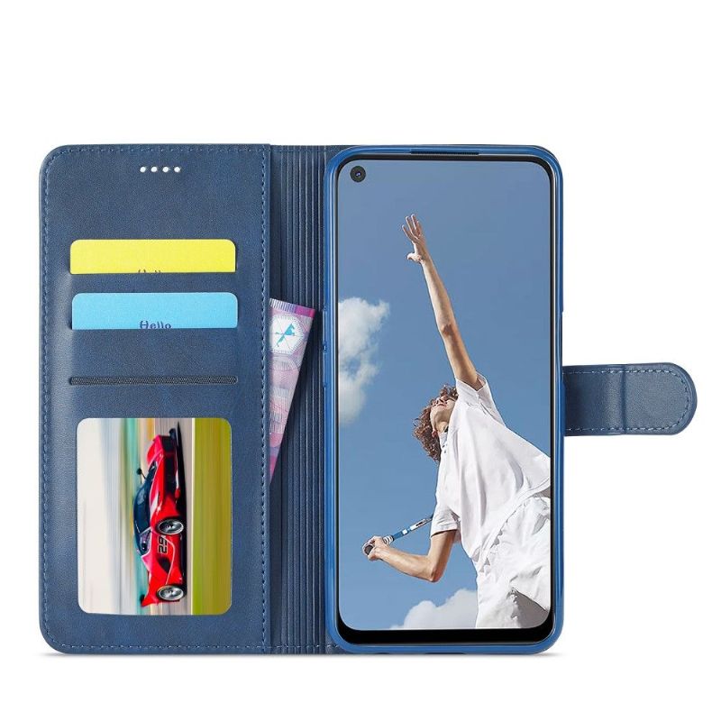 Kožené Pouzdro Na Oppo A16 / A16s Kožený Efekt Lc.imeeke