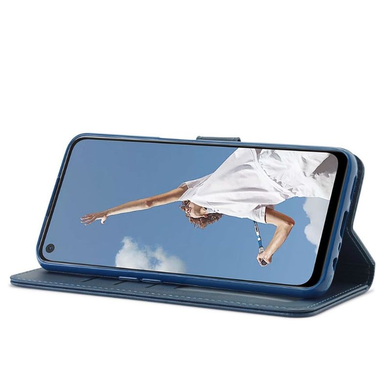 Kožené Pouzdro Na Oppo A16 / A16s Kožený Efekt Lc.imeeke