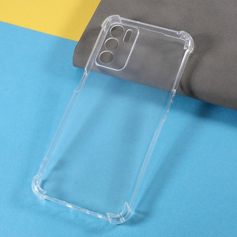 Kryt Na Oppo A16 / A16s Průhledné Zesílené Rohy