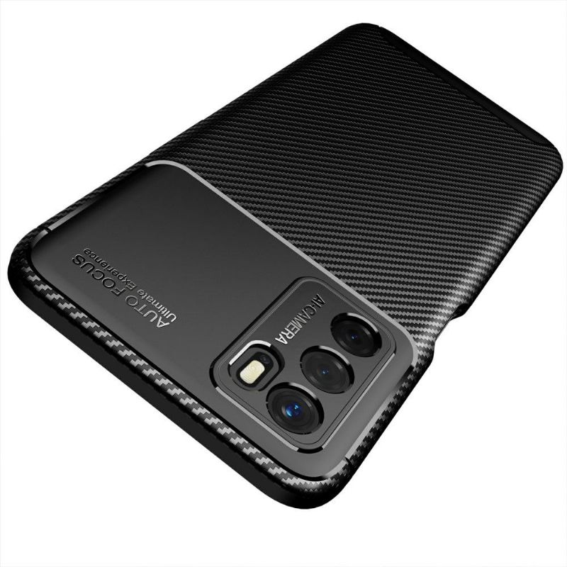 Kryt Na Oppo A16 / A16s Styl Uhlíkových Vláken