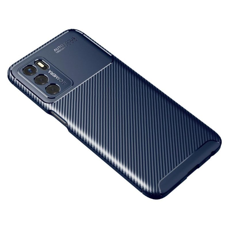 Kryt Na Oppo A16 / A16s Styl Uhlíkových Vláken