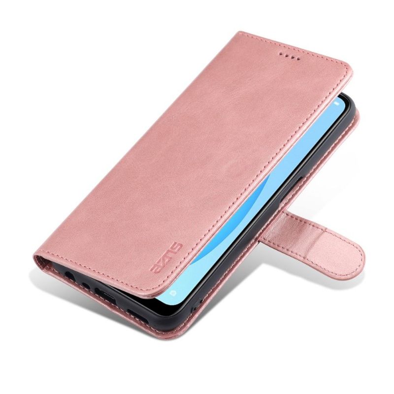 Pouzdra Na Oppo A16 / A16s Flipové Pouzdro Držitel Karty Azns