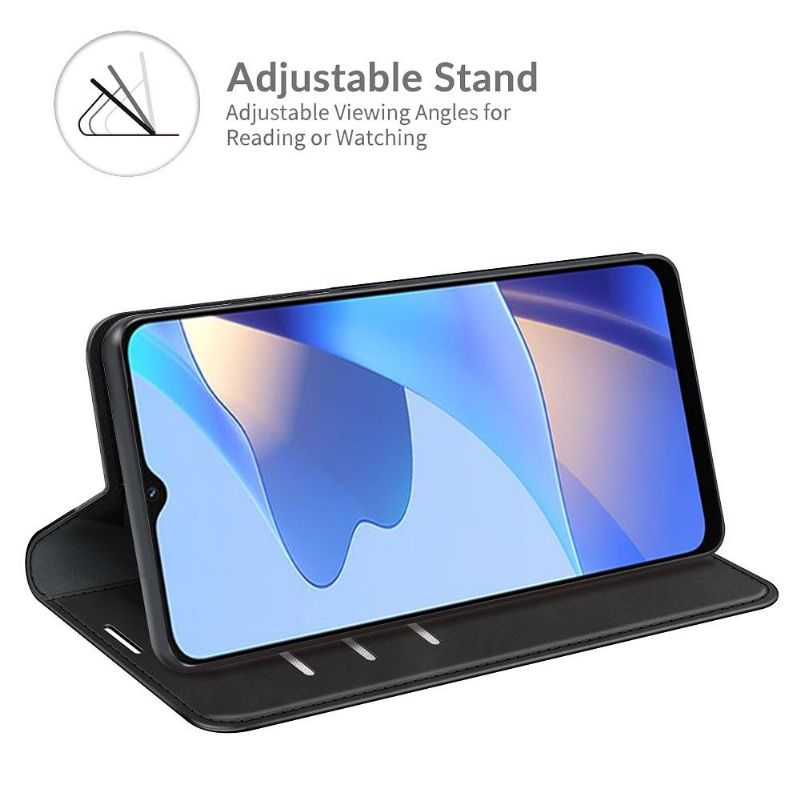Pouzdra Na Oppo A16 / A16s Funkce Stojanu Z Umělé Kůže