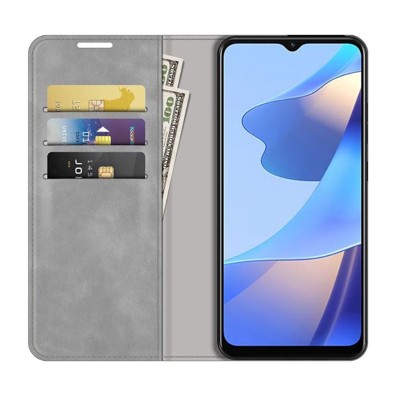 Pouzdra Na Oppo A16 / A16s Funkce Stojanu Z Umělé Kůže