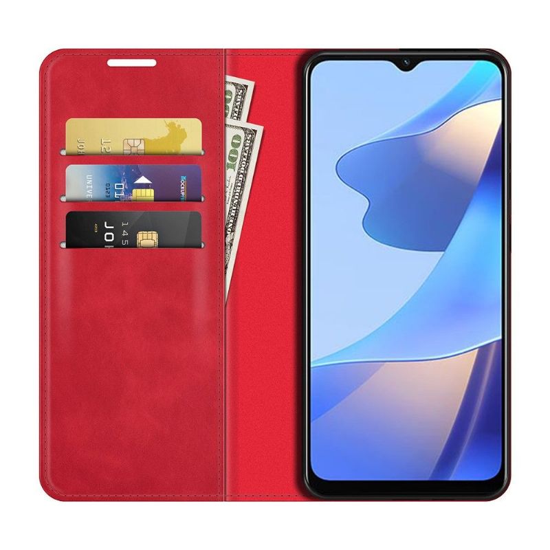 Pouzdra Na Oppo A16 / A16s Funkce Stojanu Z Umělé Kůže