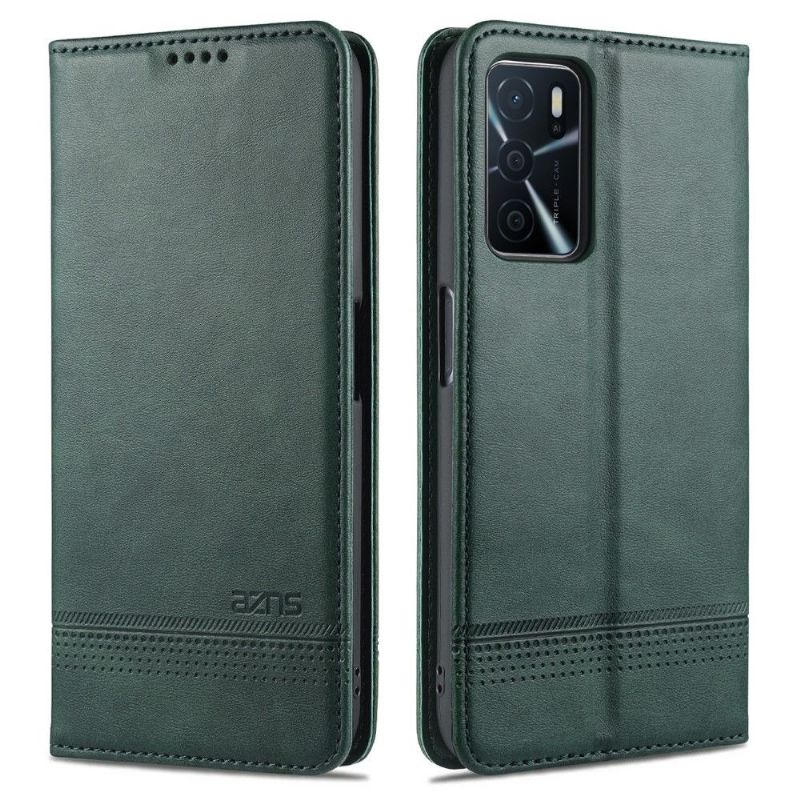 Pouzdra Na Oppo A16 / A16s Peněženkové Pouzdro Umělá Kůže Azns