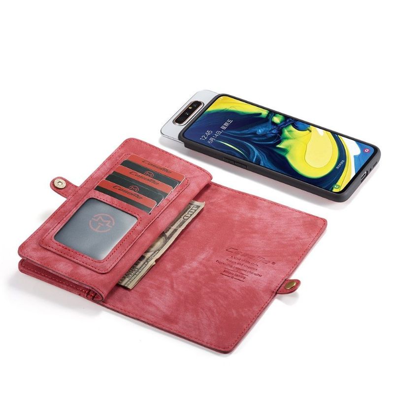 Kryt Flipové Pouzdro Na Samsung Galaxy A80 2v1 Magnetický