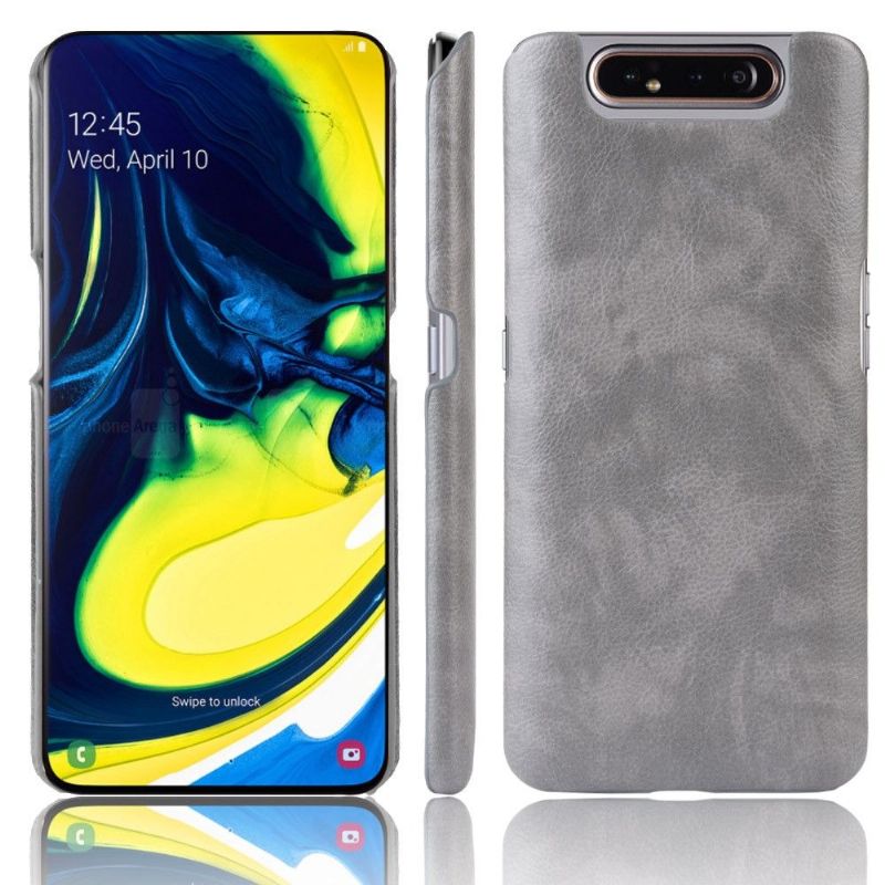 Kryt Na Samsung Galaxy A80 Prémiový Kožený Efekt