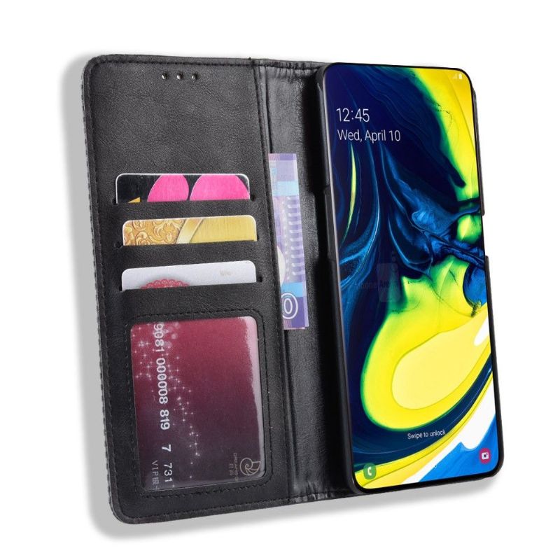 Pouzdra Na Samsung Galaxy A80 Kožený Styl Le Cirénius