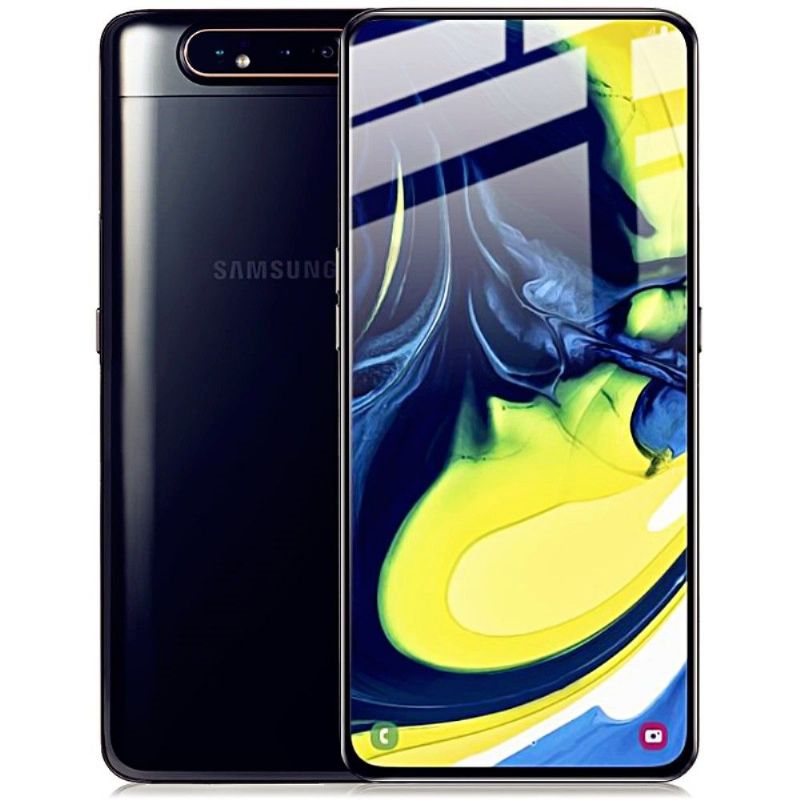 Samsung Galaxy A80 - Ochranné Tvrzené Sklo V Plné Velikosti