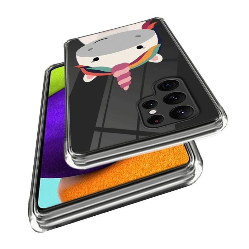 Kryt Na Samsung Galaxy S23 Ultra 5G Malý Jednorožec