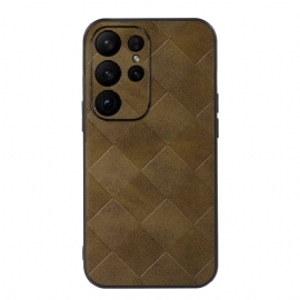Kryt Na Samsung Galaxy S23 Ultra 5G Tkaný Styl