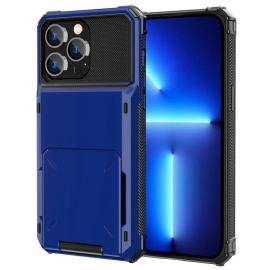Kryt Na iPhone 14 Pro Max Držák Karet Ve Stylu Převrácení