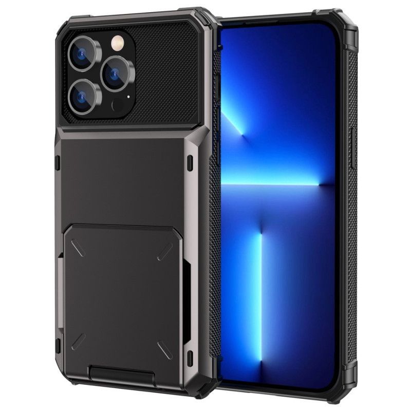 Kryt Na iPhone 14 Pro Max Držák Karet Ve Stylu Převrácení