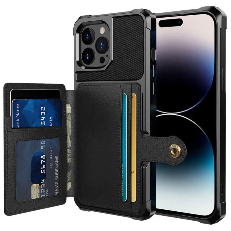 Kryt Na iPhone 14 Pro Max Integrovaný Držák Karty