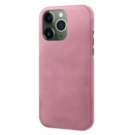 Kryt Na iPhone 14 Pro Max Kožený Efekt