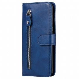 Kožený Kryt Na Realme C55 Přední Peněženka Na Mince