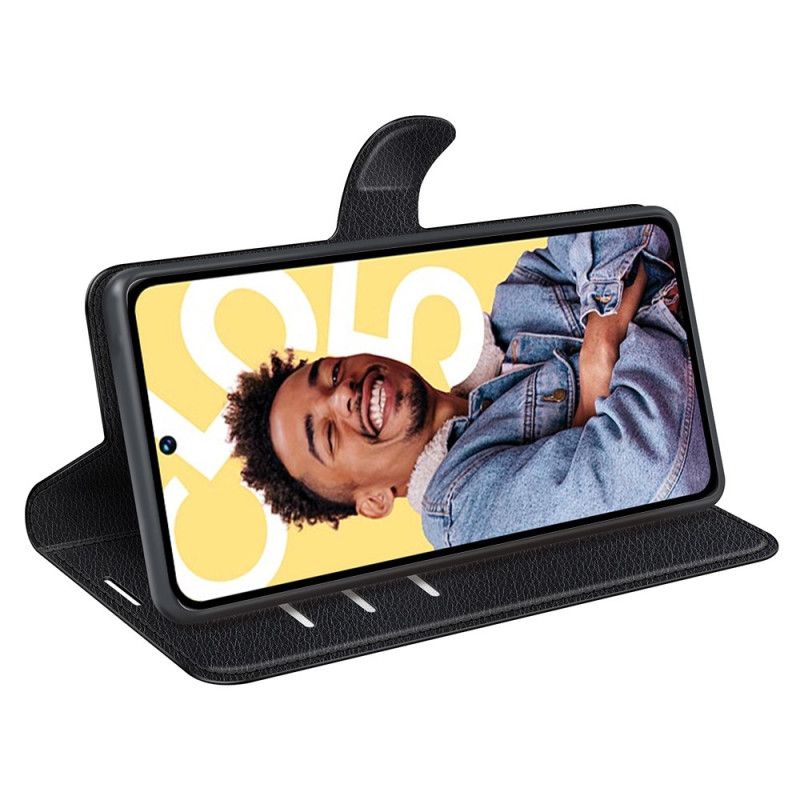 Peněženková Pouzdra Realme C55 Kryty Na Mobil Klasická Umělá Kůže S Liči