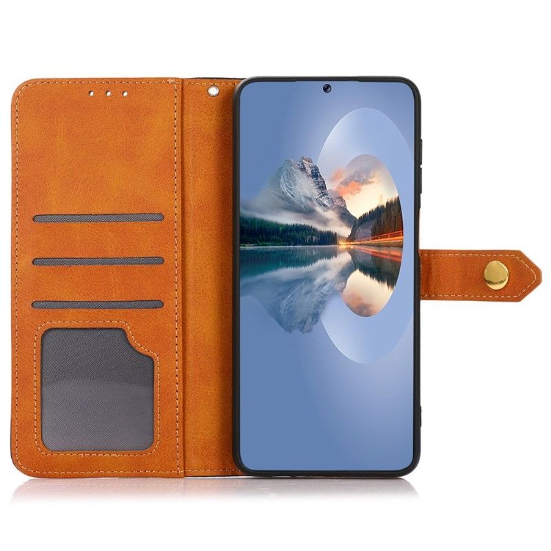 Flipové Pouzdro Na Sony Xperia 10 IV Khazneh Bicolor Umělá Kůže