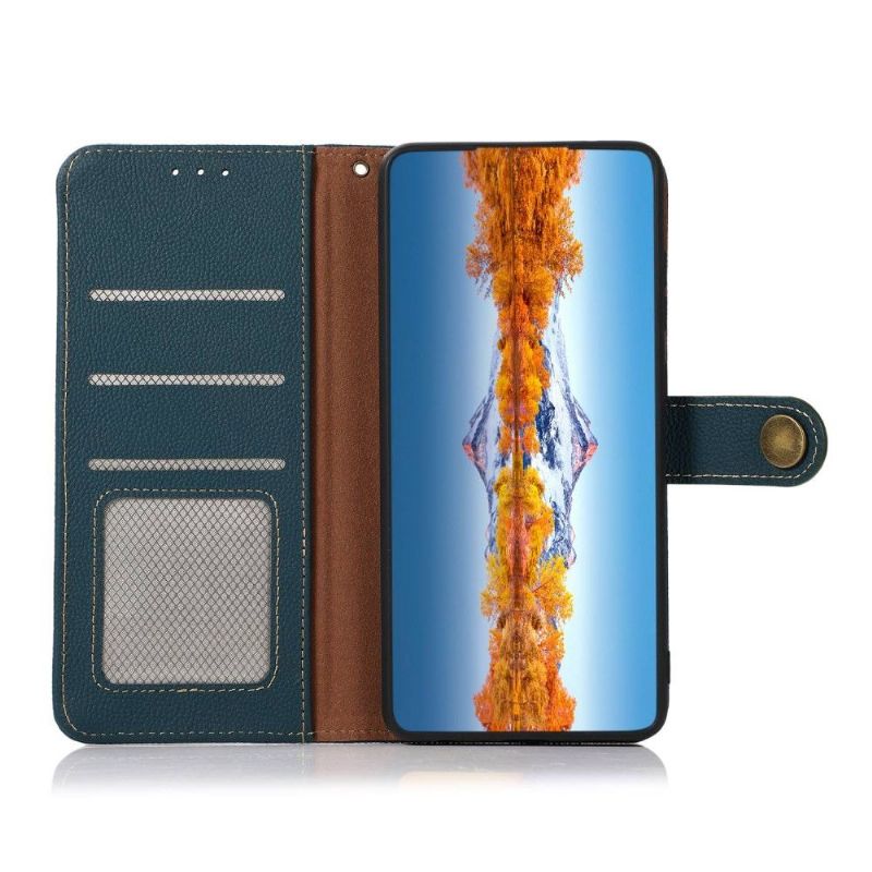 Flipové Pouzdro Na Sony Xperia 10 IV Klasická Kůže Khazneh