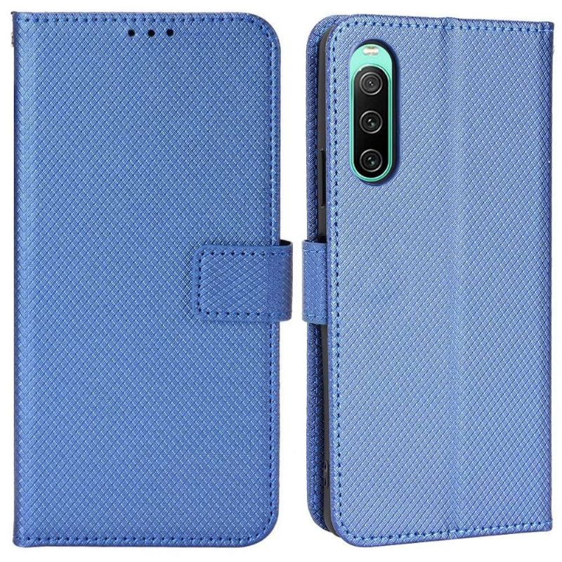 Flipové Pouzdro Na Sony Xperia 10 IV Kožené Pouzdro Držák Karty Lucinda Flap